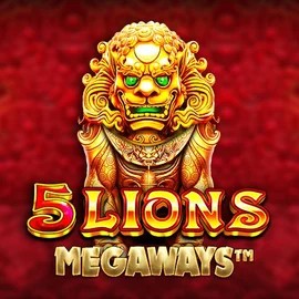 5 Lions Megaways logo – Slots by Pragmatic Play at Tikitaka Casino