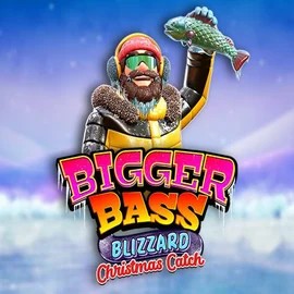 Official Slots logo: Bigger Bass Blizzard Christmas Catch by Pragmatic Play at Tikitaka Casino