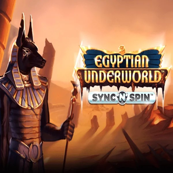 Official Slots logo: Egyptian Underworld by Greentube at Tikitaka Casino