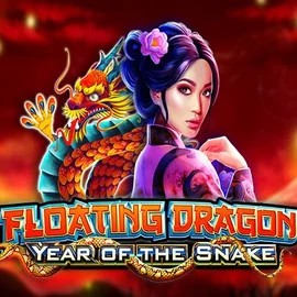 Floating Dragon Year of the Snake slot visual from Pragmatic Play available on tikitakascasino.com