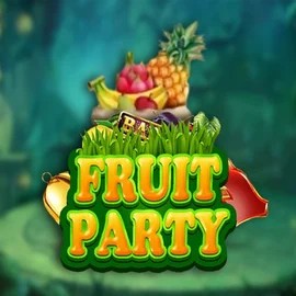 Fruit Party slot visual from Top Trend Gaming available on tikitakascasino.com