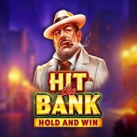 Hit The Bank Hold and Win logo by Playson at Tikitaka Casino