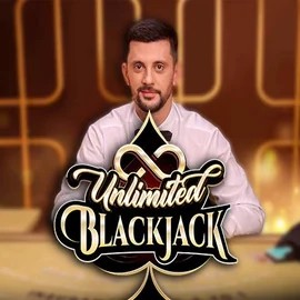 Unlimited Blackjack slot logo by Ezugi at Tikitaka CasinoUnlimited Blackjack